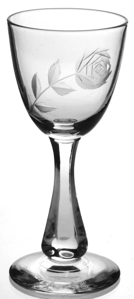 Romance Rose Cordial Glass