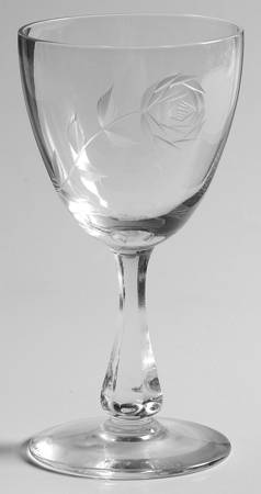 Romance Rose Wine Glass