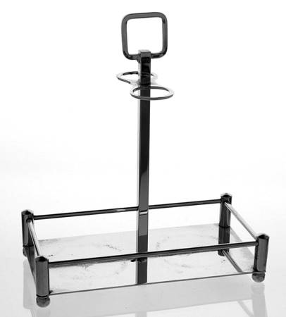 American Clear (Stem 2056) Metal Bitters Tray (Holds 2 Bottles)