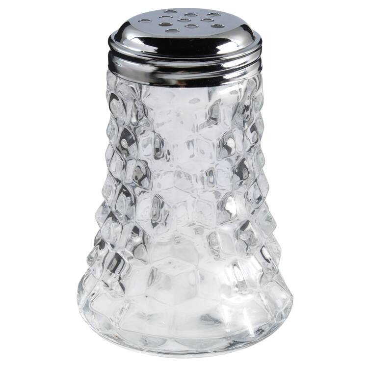 American Clear (Stem 2056) Sugar Shaker with Small Cast Top