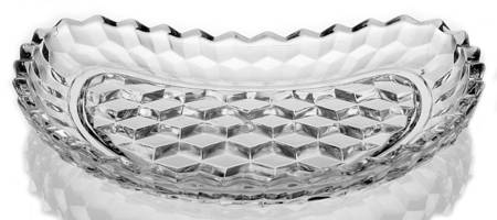 American Clear (Stem 2056) Crescent Salad Plate