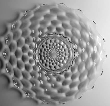 American Clear (Stem 2056) Large Torte Plate