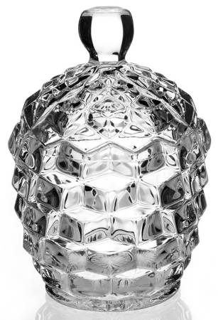 American Clear (Stem 2056) Sugar Barrel/Candy & Lid