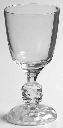 American Lady Clear (Stem 5056) Water Goblet