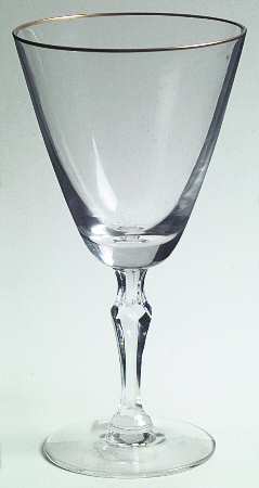 Aurora (Stem 6092, Gold) by Fostoria