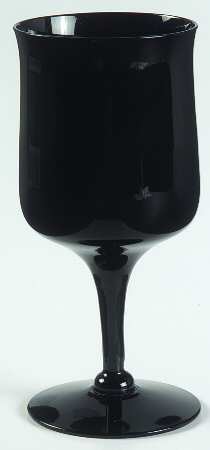 Biscayne Black (Onyx, Stem 6122) Wine Glass