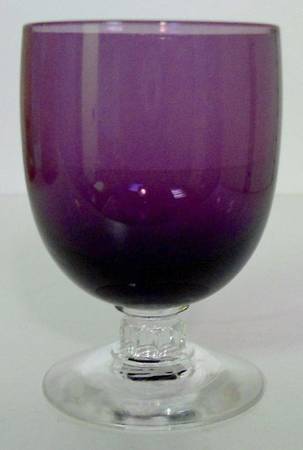 Classic Amethyst 2 1/2 Oz Footed Tumbler