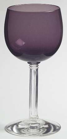 Classic Amethyst Wine Glass