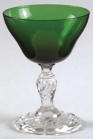 Colonial Dame Green Liquor Cocktail