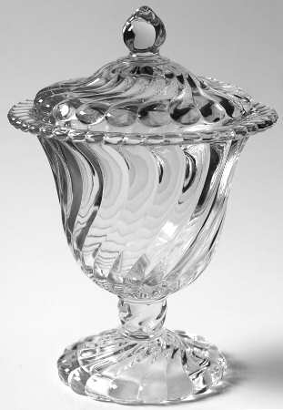Colony Footed Urn & Lid