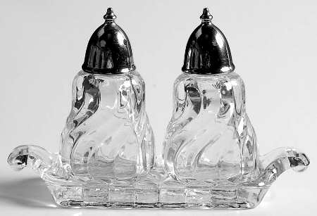 Colony Mini Shaker Set W/Tray & Metal Lids