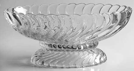 Colony 10" Oval Footed Bowl