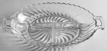 Colony 13" Oval 3 Part Relish