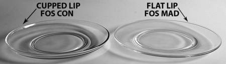 Contour Clear 7" Salad Plate