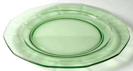 Fairfax Green (line 2375) Large Dinner Plate