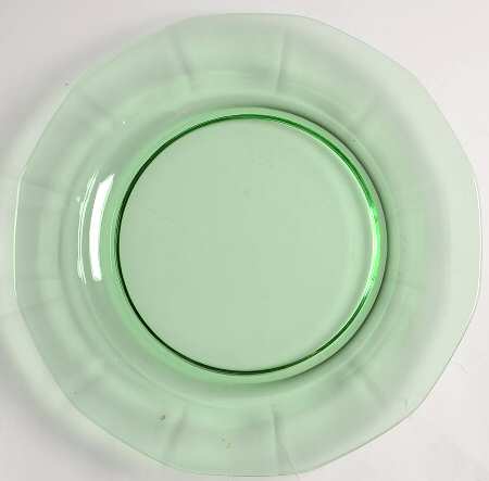 Fairfax Green (line 2375) Luncheon Plate