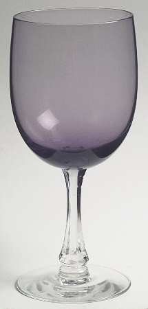 Fascination Lilac Water Goblet