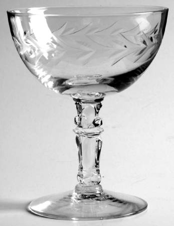 Holly Clear (Stem 6030) Low Sherbet
