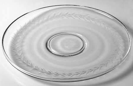 Holly Clear (Stem 6030) Small Torte Plate