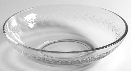 Holly Clear (Stem 6030) 9" Salad Bowl