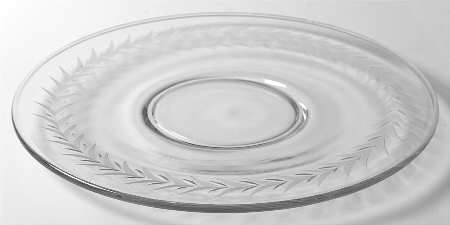 Holly Clear (Stem 6030) Sandwich Plate