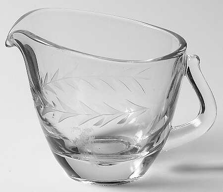 Holly Clear (Stem 6030) Mini Creamer