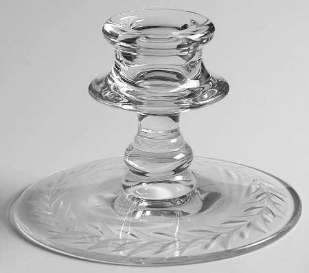 Holly Clear (Stem 6030) Single Light Candlestick