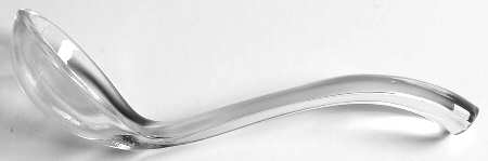 Holly Clear (Stem 6030) Mayonnaise Ladle