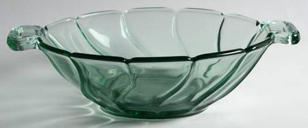 Jamestown Green Handled Bowl