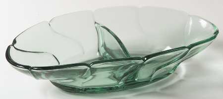 Jamestown Green 9" Oval 2 Part Relish