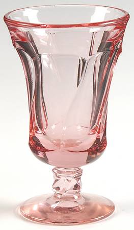 Jamestown Pink Juice Glass