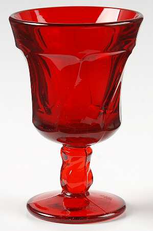 Jamestown Ruby Wine Glass