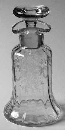 June Clear Salad Dressing Bottle & Lid