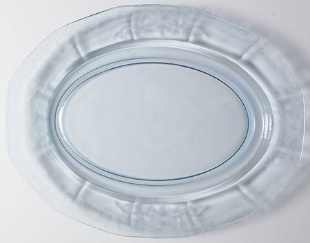 June Blue (Azure) 15" Oval Platter