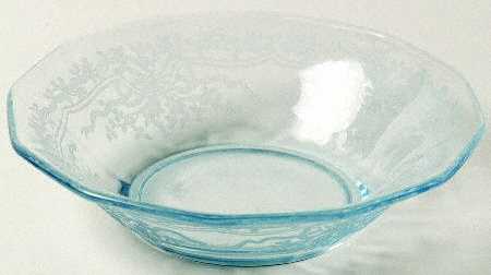 June Blue (Azure) Coupe Soup Bowl