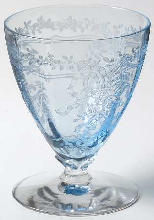June Blue (Azure) Oyster or Fruit Cocktail