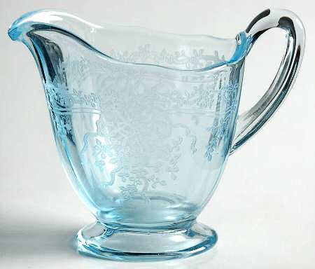 June Blue (Azure) Mini Creamer