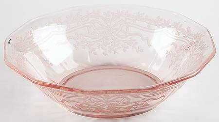 June Pink Small Fruit Dessert Bowl