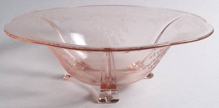 June Pink 11" 3 Toed Centerpiece