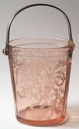 June Pink Ice Bucket with Detachable Handle