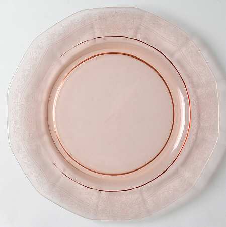 June Pink Dinner Plate