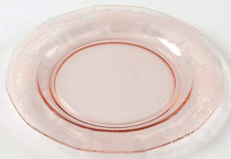June Pink Luncheon Plate