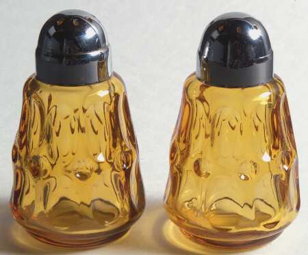 Mesa Amber Shaker Set w/Metal Lids