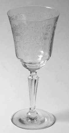 Midnight Rose Water Goblet