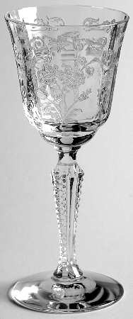 Midnight Rose Cordial Glass