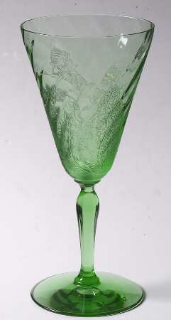 Mystic Green (Stem 5082) by Fostoria