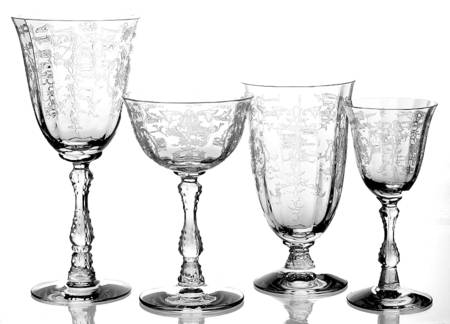 Navarre Clear 4 Piece Place Setting