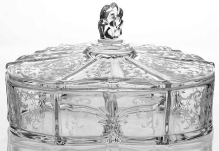 Navarre Clear 3 Part Candy Box & Lid
