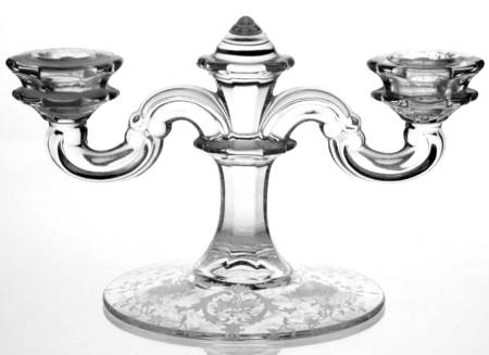 Navarre Clear Double Light Candlestick
