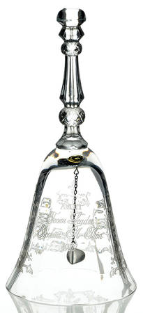 Navarre Clear Engraved Avon Bell
